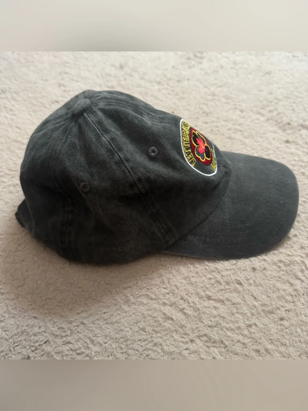 Letterkenny Irish Hockey Baseball Cap Hat Vintage Black Mens Embroidered Retro -